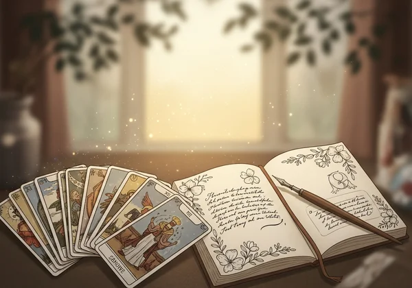 자아 발견을 위한 타로 카드, 저널